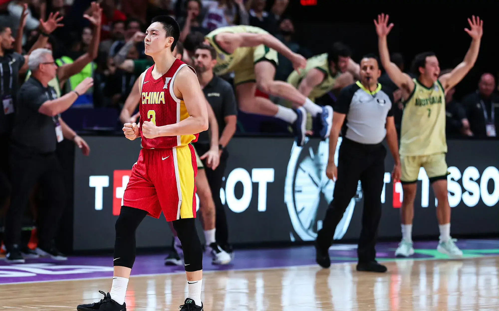 他就不能歇, 就得连续比